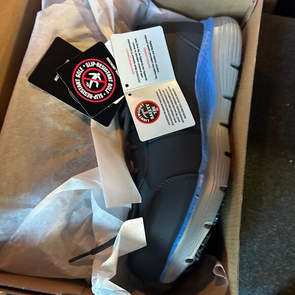 SKETCHERS  BEAU WORKSHOE , NAVY, SIZE 11.5 - Picture 3 of 5